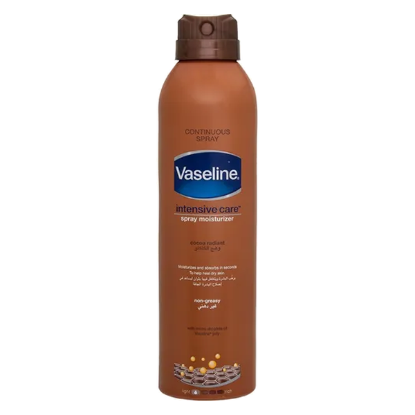 اسپری مرطوبکننده بدن وازلین مدل Cocoa Radiant خرید اسپری مرطوبکننده بدن وازلین مدل Cocoa Radiant